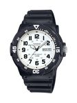 Casio Men's 'Classic' Quartz Resin Automatic Watch, Color:Black (Model: MRW200H-7BV)