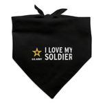 GRAPHICS & MORE U.S. Army I Love My Soldier Dog Pet Bandana