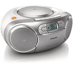 Philips AZ127/12 Portable Stereo (CD Player), Silver