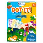 Skillmatics Art Activity - Dot It Combo, No Mess Sticker Art for Kids, Craft Kits, DIY Activity, Christmas Gifts for Boys & Girls Ages 3, 4, 5, 6, 7, Travel Toys for Toddlers