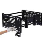 Detach Depot Wall Rack H-D Garage Detachables Storage/Tour Trunk Pack Pak Luggage-Racks Wall Mount Fits for Harley Davidson Touring Road King Electra Street Glide