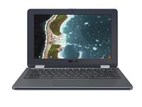 ASUS Chromebook Flip C213SA-YS02 11.6 inch Ruggedized & Water Resistant_ Touchscreen_ Intel Dual-Core Apollo Lake N3350 _ 4GB DDR4 RAM_ 32GB Flash Storage_ USB Type-C_ Supports Android Apps