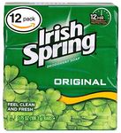 Irish Spring Bar Soap - Original Clean Scent - Moisturizing Bath and Shower Face Body Bar Soap Enriched with Natural Flaxseed Oil, 12 Pack of 3.75 Ounce Soap Bars