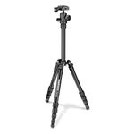 Manfrotto MKELES5BK-BH, Element Small Traveller Tripod with Aluminium Ball Head, Telescopic Column, Payload 6 kg, for CSC, DSLR, Mirrorless, Black