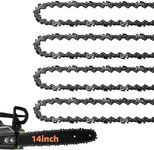 4 Pack 14 Inch Chainsaw Chain 52 Dr