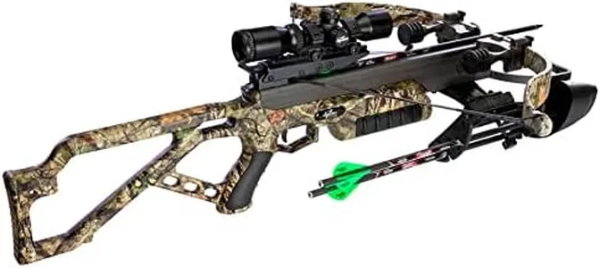 Excalibur Mag 340 Accurate Durable Safety Hunting Archery Crossbow, Mossy Oak Break-Up Country