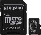 128GB Class-10 Micro SDXC Memory Card With SD Adapter For Samsung Galaxy S9, S9 Plus,S8, S8 Plus, Note 8,Note9, S7,S7 Edge,J3,J4 PLUS,J5 2016,2017,J6, J7,J8,A3,A5 2016,2017, A6,A7,A8, A9, Samsung Tablets