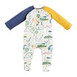 Mud Pie Baby Boy Sleeper, Boy Fishing, 6-9 Months