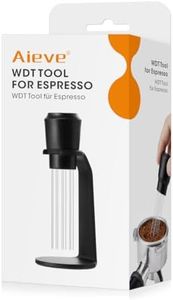 Aieve WDT Tool Espresso, Distribution Tool Espresso Machine Accessories(Ease of Use in 2 Ways Installtion)