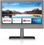 Feihe 14 inch Small Smart TV, HD Fl