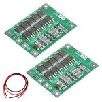 DAOKI 2Pcs PCB Protection Board 40A 3S Li-ion Lithium Battery Charger PCB BMS Protection Board with Balance Charging for 40A Current Drill Motor 11.1V 12V 12.6V