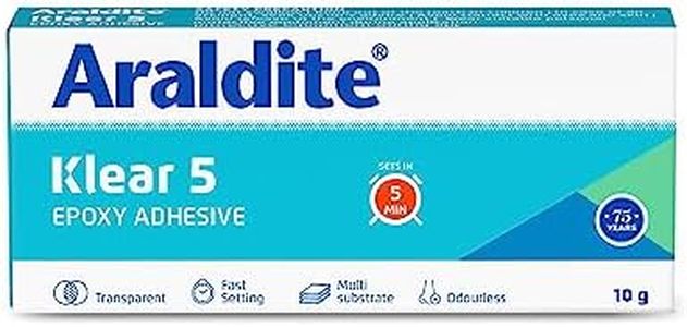 ARALDITE KLEAR 10g (5 minute transparent epoxy adhesive)