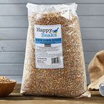 Happy Beaks No Mess Wild Bird Seed - No Grow No Husk No Waste Feed Mix (5kg) High Energy Premium Food For Wild Birds … (Wild Bird Seed 12.75kg)