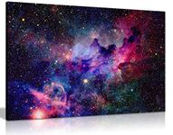 Galaxy Stars Cosmic Space Canvas Wall Art Picture Print (30x20)