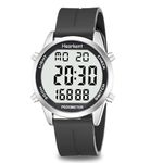 Pedometer Watch for Walking for Senior Non Bluetooth No App Required with Steps Calories Counter and LCD Large Numbers