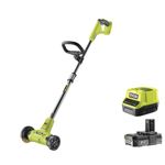 RYOBI 18V ONE+ Cordless Grout Cleaner RY18PCA-120 with Wire Brush, Telescopic Handle, Tool-free Brush Change, Includes 2.0Ah Battery and Charger