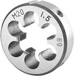 Burkit Metric M20 X 1.5 Round Threading Die, M20 x 1.5 Machine Thread Die Right Hand