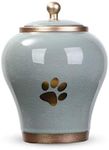 6'' Handicrafts Pet Urns,Premium Urns for Dog and Cat Ashes,Suitable Size Cremation Urns for Ashes Up to 55 Cubic inches