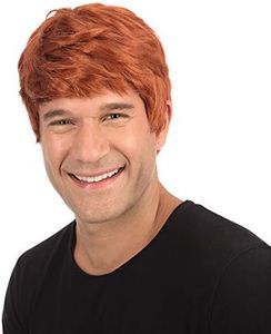 Bristol Novelty BW067 Male Wig Short Ginger, One Size