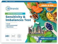 5Strands Intolerance & Deficiency Test, 442 Items Tested, Includes 3 Tests, Food Intolerance, Environment Sensitivity, Nutrition Imbalance for Adults & Kids, Results in 5 Days