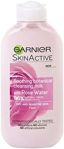 Garnier Natural Rose Water Cleansing Milk Sensitive Skin 200ml (Packaging may vary)