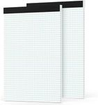 Zaviko Graph Paper Pad 8.5 x 11, 2 