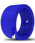 FEDUS Cat6 Ethernet Cable, 30 Meter High-Speed 550MHZ / 1Gigabit Speed UTP LAN Cable, Network Cable Internet RJ45 Cable LAN Wire, Patch Computer Cord Gigabit Category 6 Wires for Modem,Router Blue