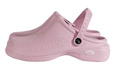 Natural Uniforms - Women's Lightweight Nurse Shoes/Nursing Clogs 9 B(m) US Pink