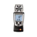 Testo 0560 4101 410-1 Digital Pocket Vane Anemometer, 0.4 to 20 m/s Velocity, -10 to Plus 50°C Temperature