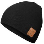 Rotibox Washable Bluetooth Beanie Hat with Wireless Stereo Over Ear Headphones Headsets Earphone Speaker Hands Free