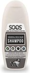 Soos Pets Pet Shampoo Natural Dead Sea Mineral Rich Mud Cruelty Free Fast Absorbing Skin Cooling First Aid Antib-acterial and Antif-ungal Odor Remover for Dogs and Cats - 1x Pet Shampoo (250ml)