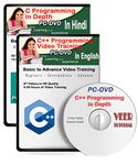 Veer Tutorial C, C++ Video Training (112 Vidoes, 21 Hrs) 2 DVDs