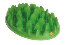 Company of Animals GREEN Slow Interactive Feeder for Dogs, Size Large, Best Fun Slow Feeder Dog Bowl, Anti-Gulp, Gobble Stopper, Mental Stimulation Dog Puzzle, Suitable for Small, Medium & Large Dogs