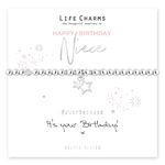 Life Charms - Happy Birthday Niece - Bracelet