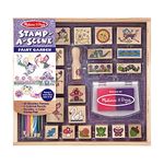 Melissa & Doug Stamp-a-Scene-Fairy Garden | Arts & Crafts | Age 4+ | Gift for Boy or Girl