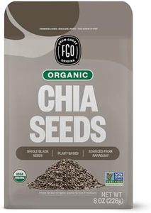 FGO Organic Chia Seeds, Imported from Paraguay, 8oz, Packaging May Vary (Pack of 1)