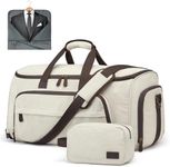 S-ZONE Carry On Garment Bag for Travel Convertible Garment Duffle Suit Bags for Men Women 2 in 1 Hanging Suitcase Business 50L