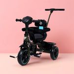 Fun Ride Kids Aster Tricycle with 360 Rotatable Seat, Parental Control Handle for 1.5 to 5 Years - Musical Trike for Kids with Safety Handle for Boys and Girls (Green)