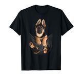 Funny German Shepherd in Your Pocket for Alsatian dog Lovers T-Shirt