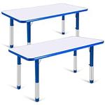 Rectangle Classroom Table Adjustabl