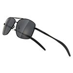 SUNGAIT Men's Polarized Sunglasses Durable Metal Frame for Fishing Driving Golf SGT925HH IN