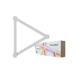 Nanoleaf Lines WiFi Smart RGBW 16M+ Color LED Dimmable Gaming and Home Decor Wall Lights Expansion Pack (3 LED Light Lines) (60 Degree Expansion-3 Pack)