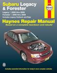 Subaru Legacy (00-09) & Forester (00-08) Haynes Repair Manual (USA) (Paperback)