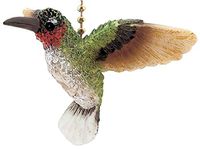 Garden Hummingbird Bird Porch Deck Ceiling Fan or Light Pull Three Dimensional