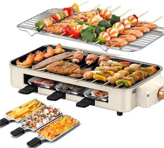 Electric Smokeless Indoor Grill, Non-Stick Cooking Removable Plate, Portable Korean BBQ Grill,1500W