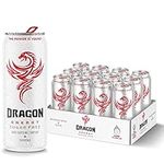 Dragon Sugar Free Energy Drink, High Caffeine Content & Taurine, BVITS* B3, B5, B6 & B13, 2 Calories, Proudly British, 100% Recyclable 12 x 500 ml