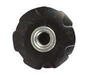 Clarks Headset Star Nut Cycle Component (Pack of 1) - Black, Size 11/8