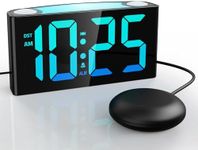 Mesqool Digital Alarm Clock with Be