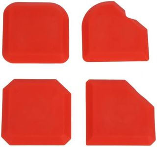 Silicone Caulking Tools, 4pcs Sealant Finishing Tool Grout Scraper Cleaner Caulking Tool Kit for Kitchen Bathroom Floor Window Sealant Sealing Sink Joint