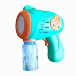 Ovking Bubble Machine for Kids - Automatic Bubble Gun, Leak-Proof Design with 1 Bubble Solution, Toddler Outdoor Toys, Gift for Kids, Boys Age 3 4 5 6 7 8 Years Old